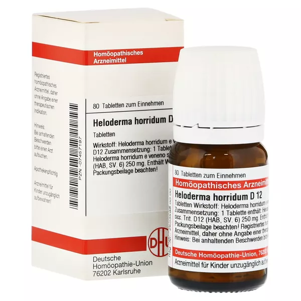 Heloderma Horridum D 12 Tabletten 80 St