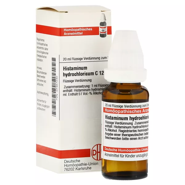 Histaminum Hydrochloricum C 12 Dilution 20 ml