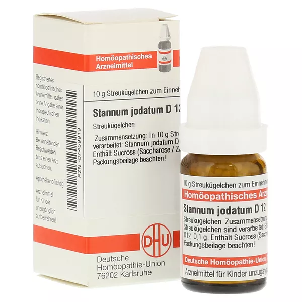 Stannum Jodatum D 12 Globuli 10 g