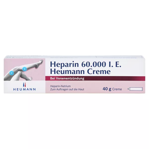 Heparin 60.000 Heumann Creme 40 g