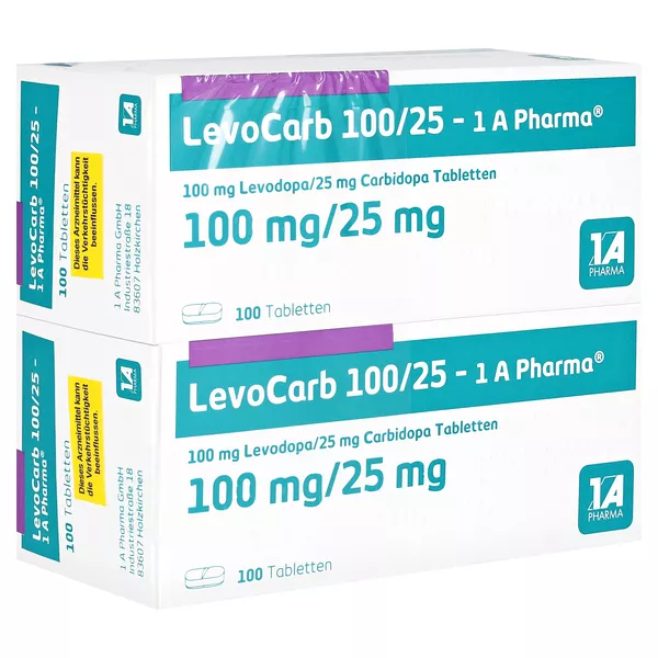 Levocarb 100/25-1a Pharma Tabletten 200 St