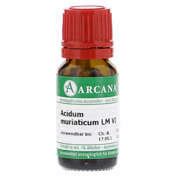 Acidum Muriaticum LM 6 Dilution 10 ml