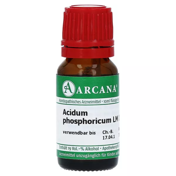 Acidum Phosphoricum LM 18 Dilution 10 ml