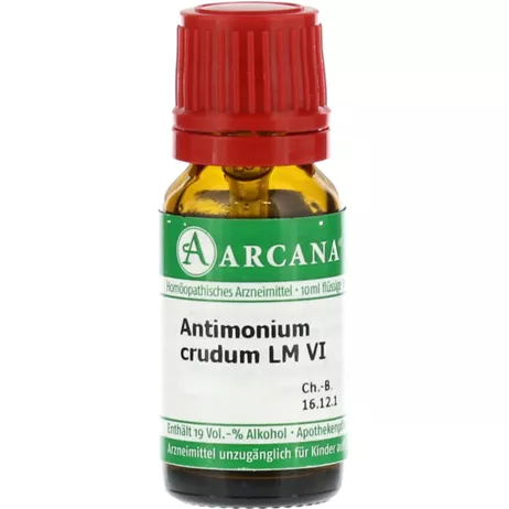 Antimonium Crudum LM 6 Dilution 10 ml