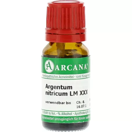 Argentum Nitricum LM 30 Dilution 10 ml