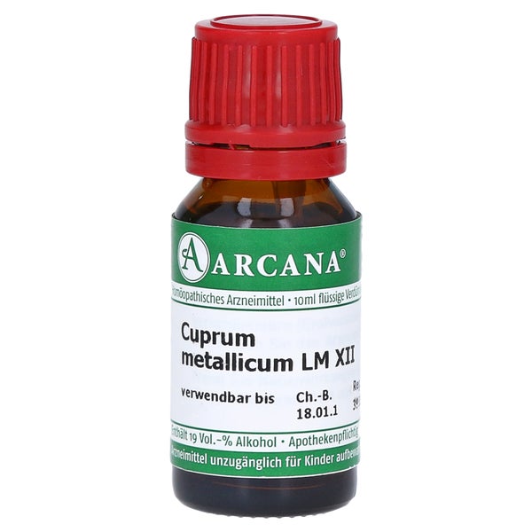 Cuprum Metallicum LM 12 Dilution 10 ml