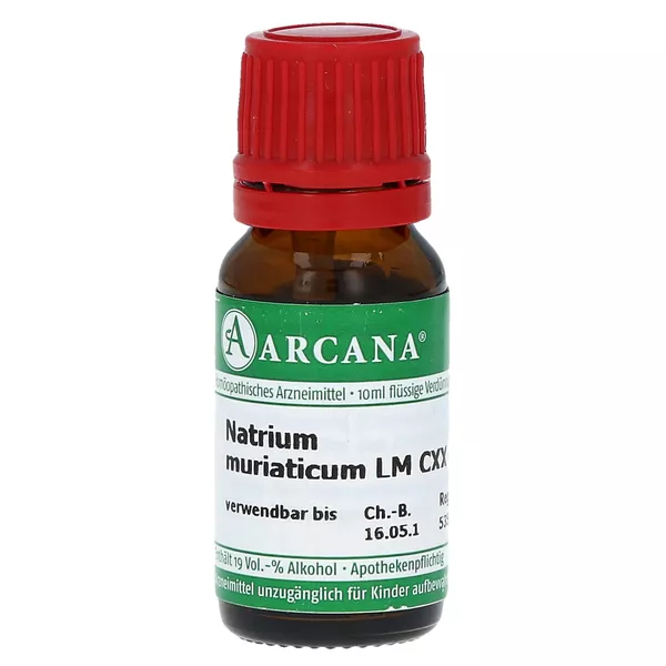 Natrium Muriaticum LM 120 Dilution 10 ml
