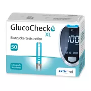 Produktabbildung: GlucoCheck XL Blutzuckerteststreifen 50 St