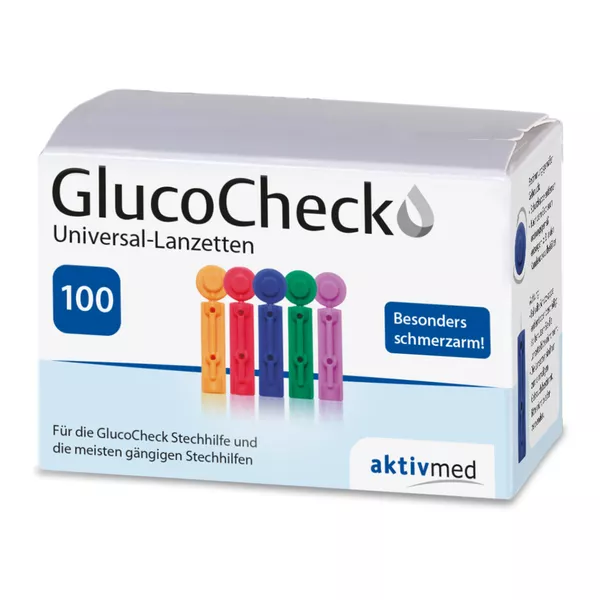 GlucoCheck Universal-Lanzetten 100 St