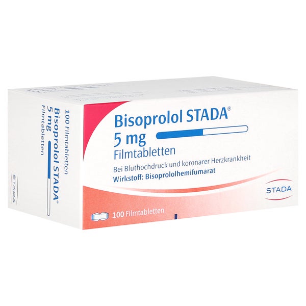 Bisoprolol Stada 5 mg Filmtabletten 100 St