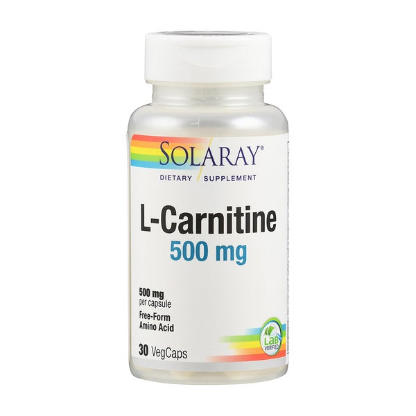 L-carnitin 500 mg Solaray Kapseln 30 St