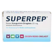 Superpep Reise Kaugummi Dragees 20 mg 20 St