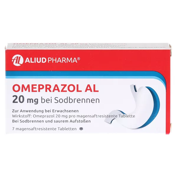 OMEPRAZOL AL 20 mg 7 St