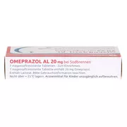 OMEPRAZOL AL 20 mg 7 St