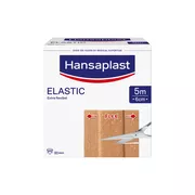 Hansaplast Elastic Pflaster, 5m x 6cm – Extra flexibel 1 St