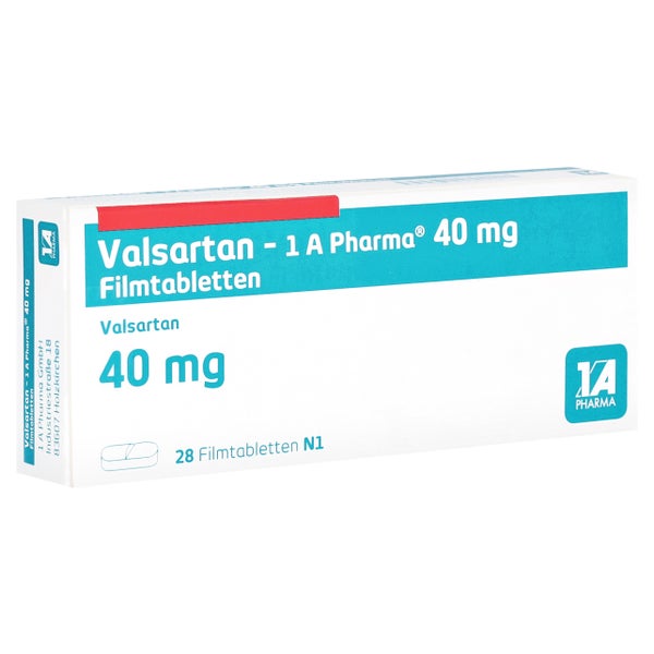 Valsartan-1a Pharma 40 mg Filmtabletten 28 St
