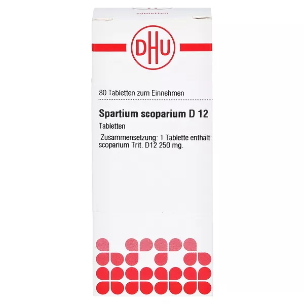 Spartium Scoparium D 12 Tabletten 80 St