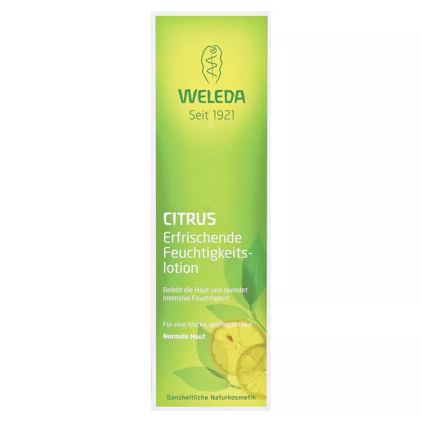 Weleda Citrus Erfrischende Feuchtigkeitslotion, 200 ml