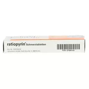 Ratiopyrin ratiopharm Schmerztabletten, 20 St.