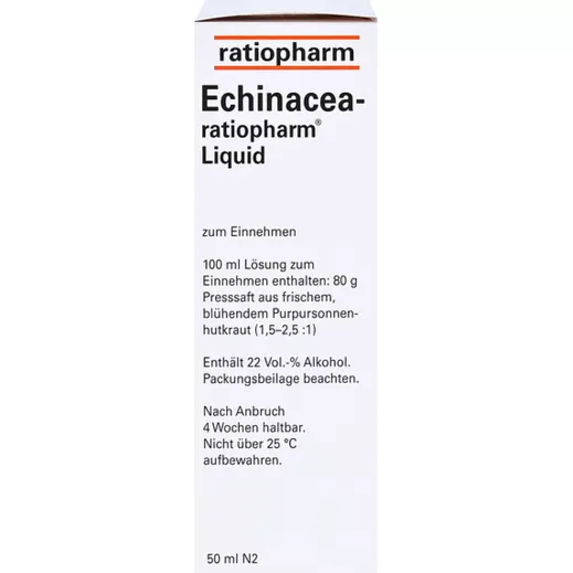 Echinacea ratiopharm Liquid 50 ml