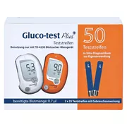 Gluco-test Plus Blutzuckerstreifen 50 St