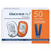 Gluco-test Plus Blutzuckerstreifen 50 St