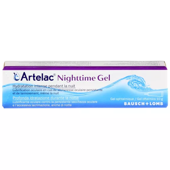 Artelac Nighttime Gel Augengel - Feuchtigkeitspflege zur Nacht, 1 x 10 g