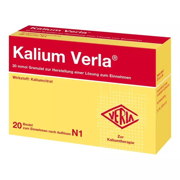 Kalium Verla Granulat Btl. 20 St
