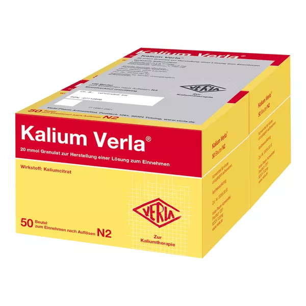 Kalium Verla Granulat Btl. 100 St