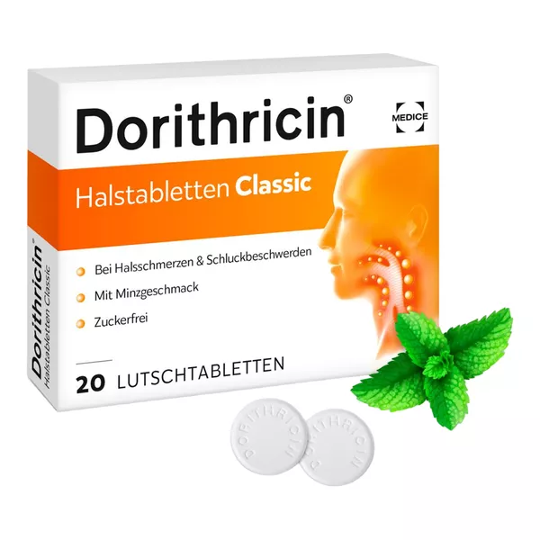Dorithricin Halstabletten Classic 20 St