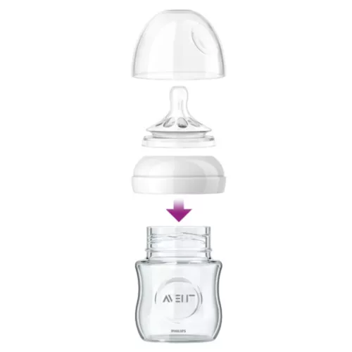 Avent Flasche 120 ml Glas Naturnah 1 St
