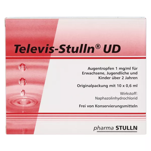 Televis Stulln UD Augentropfen 10X0,6 ml