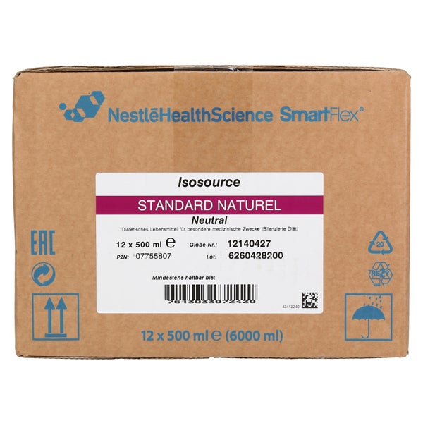 Isosource Standard Naturel neutral Smart 12X500 ml