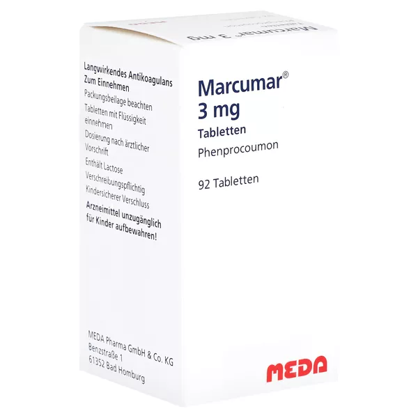 Marcumar Tabletten 92 St