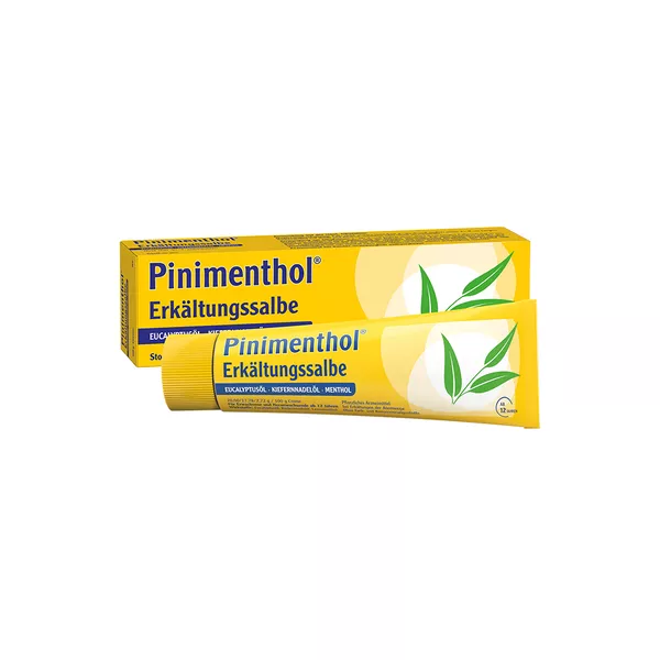 Pinimenthol Erkältungssalbe Eucalyptusöl/Kiefernnadelöl/Menthol, 50 g