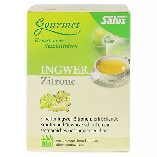 Ingwer Zitrone Tee Salus Filterbeutel 15 St