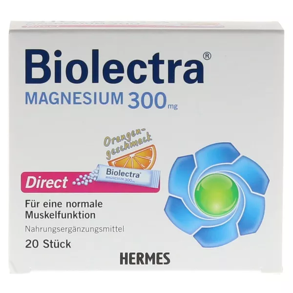 Biolectra Magnesium 300 mg Direct Orange 20 St