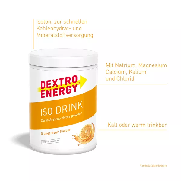 Dextro Energy Iso Drink Orange 440 g