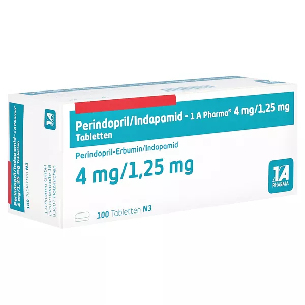PERINDOPRIL Indapamid-1A Phar.4mg/1,25mg Tabletten 100 St