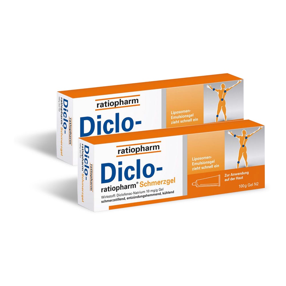Diclo ratiopharm Schmerzgel Doppelpack