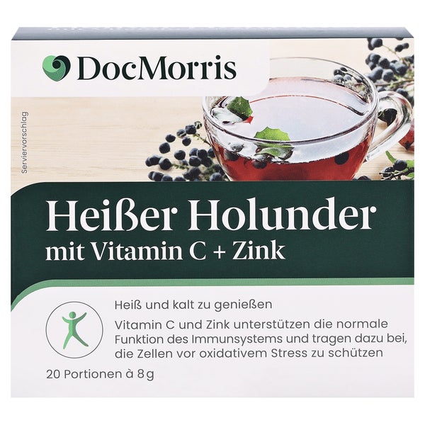 DocMorris Heißer Holunder 20X8 g