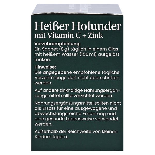 DocMorris Heißer Holunder 20X8 g