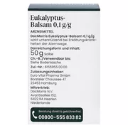DocMorris Eukalyptus-Balsam 50 g
