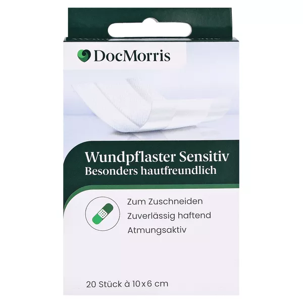 DocMorris Wundpflaster Sensitiv, 20 St.
