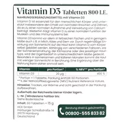 DocMorris Vitamin D3 Tabletten 800 I.E., 60 St.