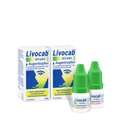 Livocab direkt Augentropfen Doppelpack 2X4 ml