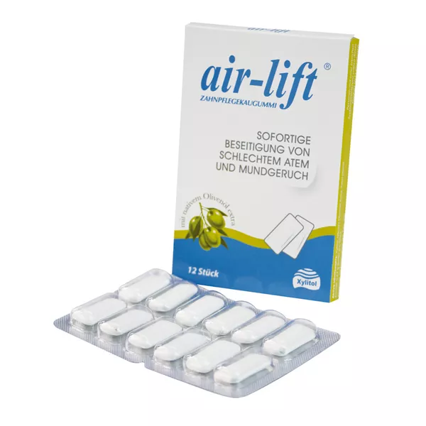 Air-lift Zahnpflegekaugummi 12 St