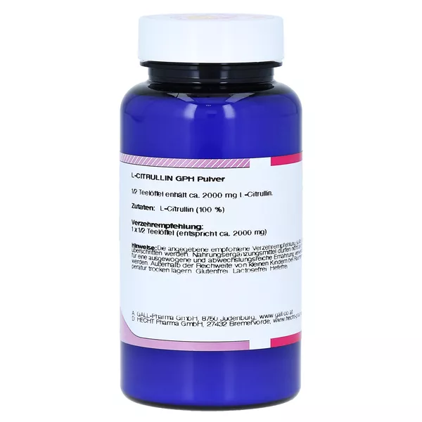 L-citrullin GPH Pulver 100 g
