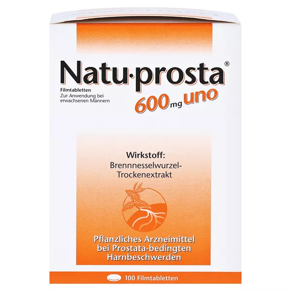 Natuprosta 600 mg uno Filmtabletten 100 St