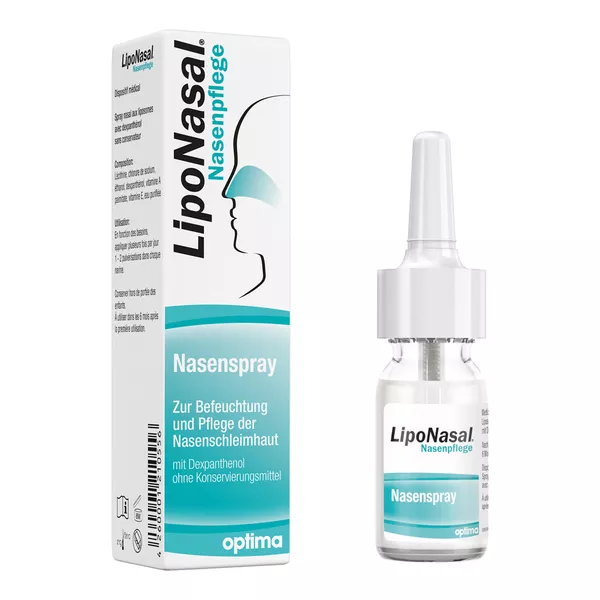 Liponasal Nasenpflege Spray 10 ml